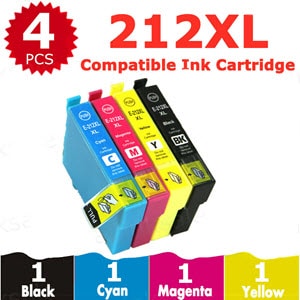 4 Pack Epson 212XL