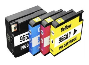 4 Pack Compatible HP 955xl Ink Cartridges For HP Officejet Printers
