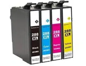 4x Ink Cartridges 288XL for Epson Expression XP-240 XP-340 XP-344 XP-440